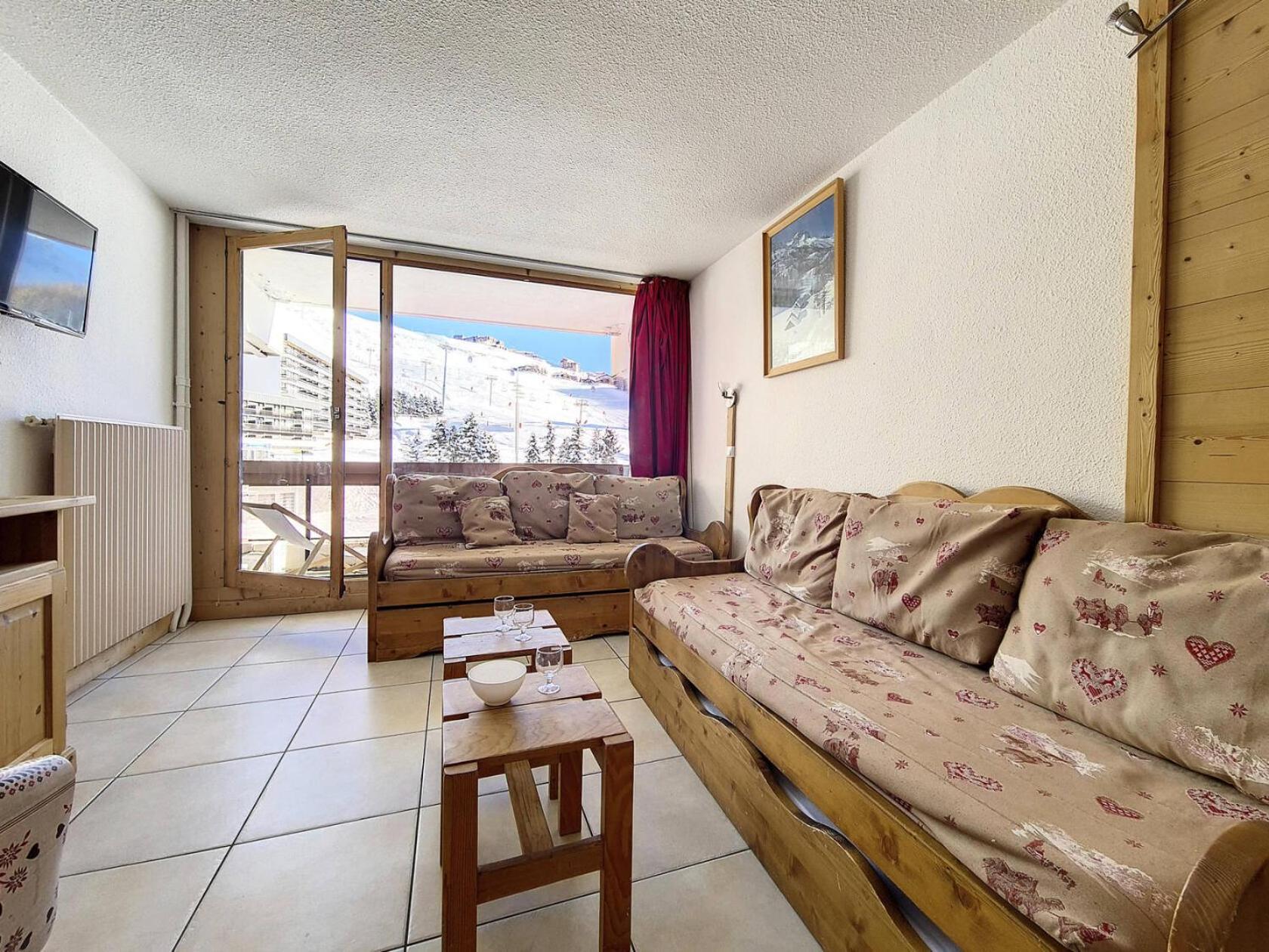 Residence Lac Du Lou - Appartement Agreable - Ski Aux Pieds - Balcon Mae-0914 Saint-Martin-de-Belleville Dış mekan fotoğraf